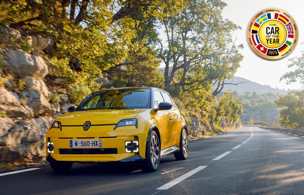 Renault 5 E-Tech este Mașina Anului 2025 în Europa - Poza 1