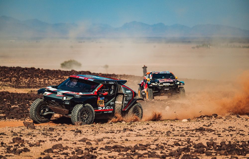 Dakar 2025: Dacia încheie etapa a 6-a cu Al-Attiyah pe podium - Poza 1