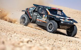 Dakar 2025: Dacia scrie istorie cu prima victorie de probă. Nasser Al-Attiyah, aproape de podiumul general