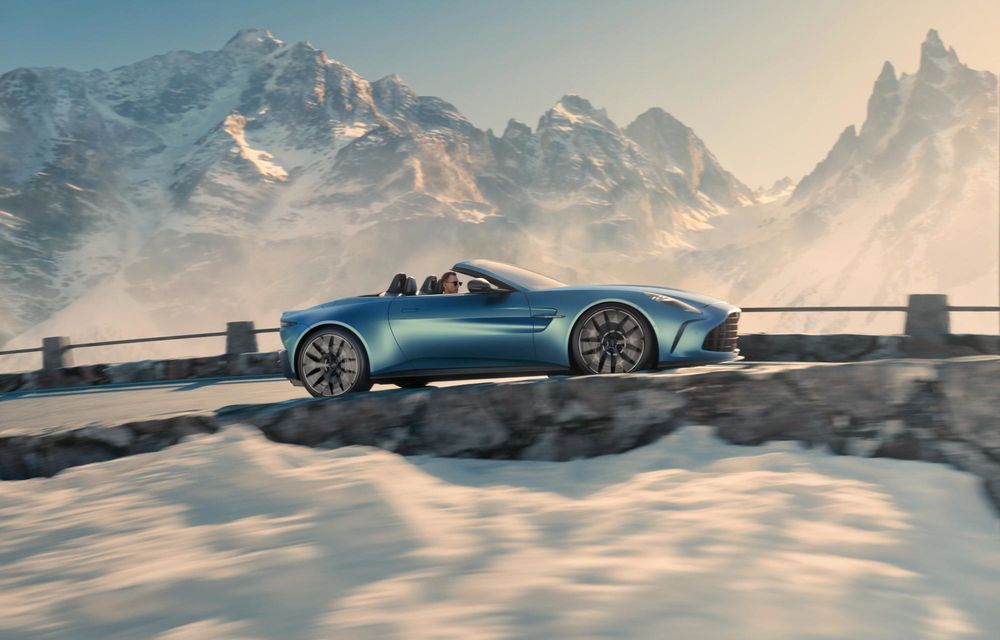 Noul Aston Martin Vantage Roadster facelift: decapotabilă cu motor V8 de 665 CP - Poza 3