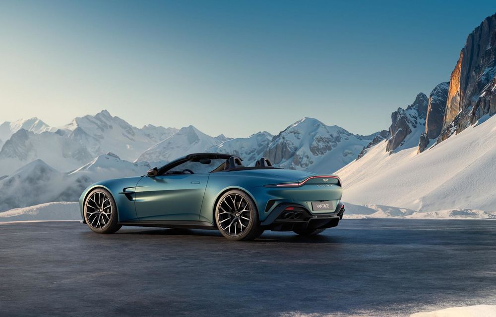 Noul Aston Martin Vantage Roadster facelift: decapotabilă cu motor V8 de 665 CP - Poza 6