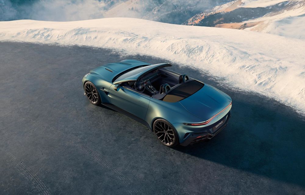 Noul Aston Martin Vantage Roadster facelift: decapotabilă cu motor V8 de 665 CP - Poza 8