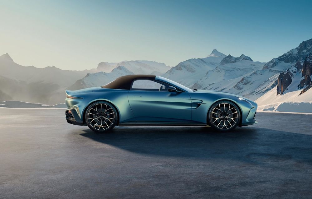 Noul Aston Martin Vantage Roadster facelift: decapotabilă cu motor V8 de 665 CP - Poza 10