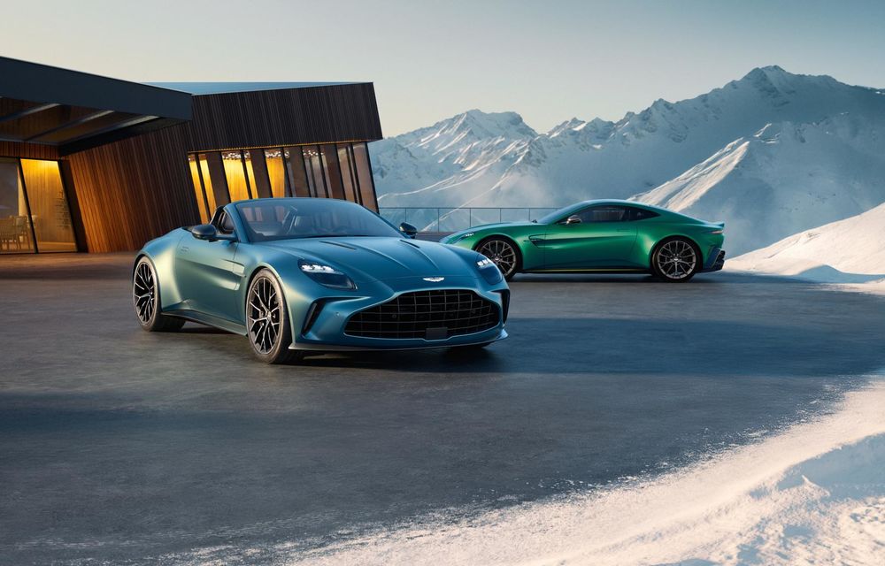 Noul Aston Martin Vantage Roadster facelift: decapotabilă cu motor V8 de 665 CP - Poza 13