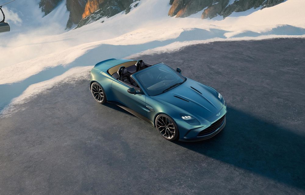 Noul Aston Martin Vantage Roadster facelift: decapotabilă cu motor V8 de 665 CP - Poza 7