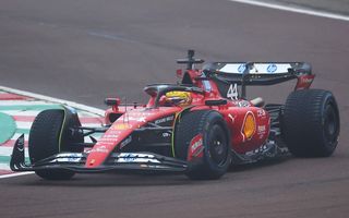 F1: Primele imagini cu Lewis Hamilton la volanul unui monopost Ferrari