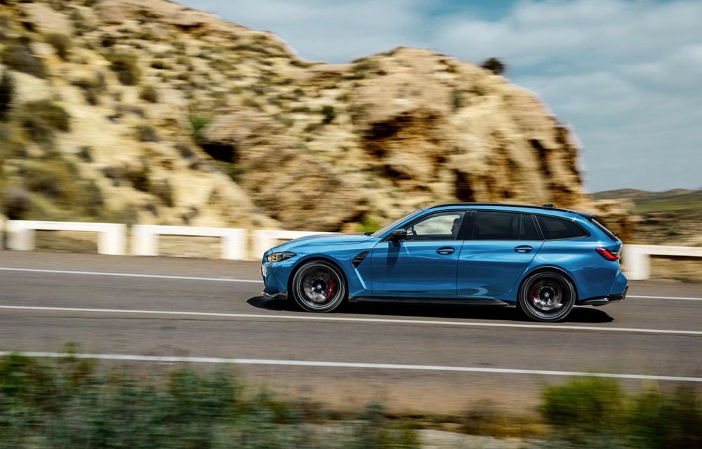 Noul BMW M3 CS Touring: cea mai puternică versiune a lui M3 Touring are 550 CP - Poza 45