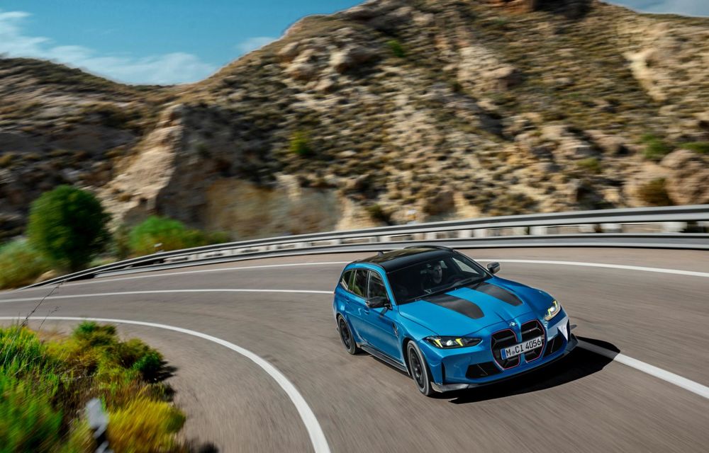 Noul BMW M3 CS Touring: cea mai puternică versiune a lui M3 Touring are 550 CP - Poza 6