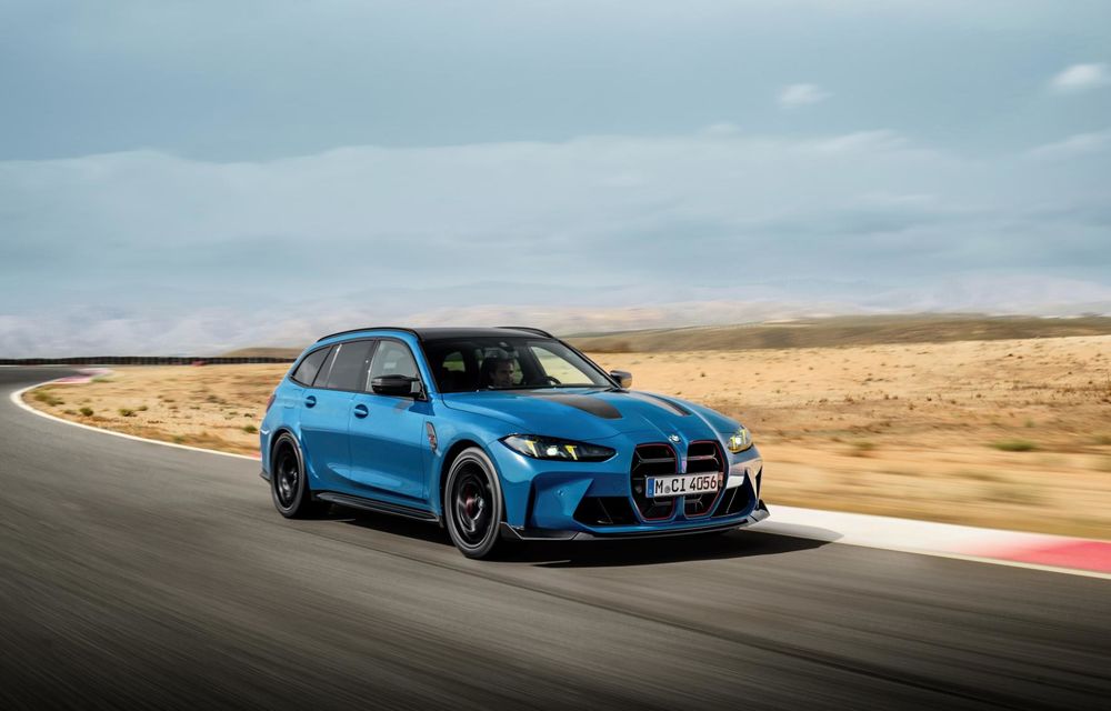 Noul BMW M3 CS Touring: cea mai puternică versiune a lui M3 Touring are 550 CP - Poza 21