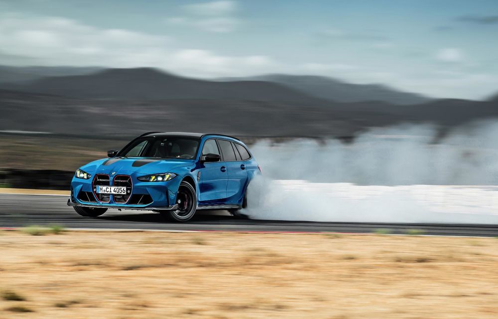 Noul BMW M3 CS Touring: cea mai puternică versiune a lui M3 Touring are 550 CP - Poza 24