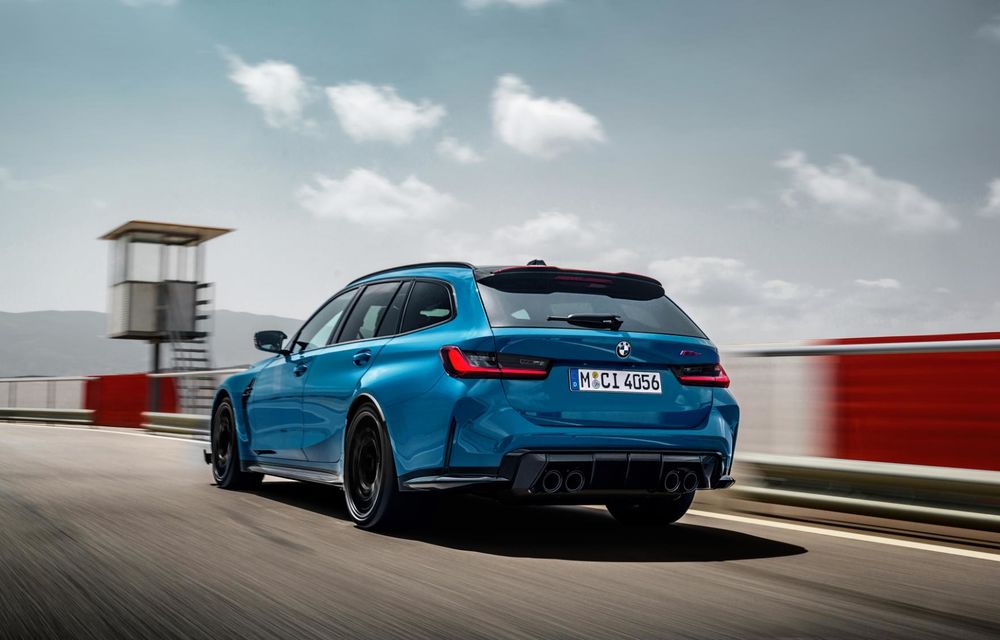 Noul BMW M3 CS Touring: cea mai puternică versiune a lui M3 Touring are 550 CP - Poza 58