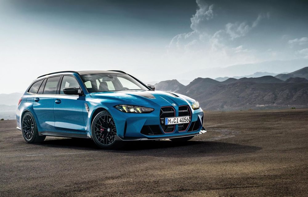 Noul BMW M3 CS Touring: cea mai puternică versiune a lui M3 Touring are 550 CP - Poza 1