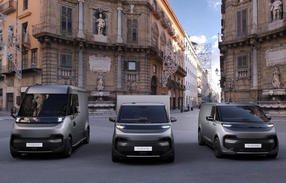 Flexis, noua marcă înființată de Renault și Volvo, prezintă 3 modele utilitare electrice - Poza 1