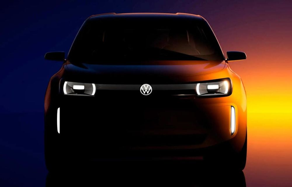 Volkswagen: imagine teaser cu cel mai ieftin model electric - Poza 1