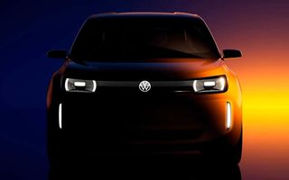 Volkswagen: imagine teaser cu cel mai ieftin model electric