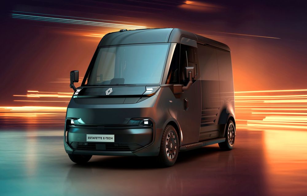 O nouă gamă de autoutilitare electrice Renault: Estafette, Goelette și Trafic - Poza 8