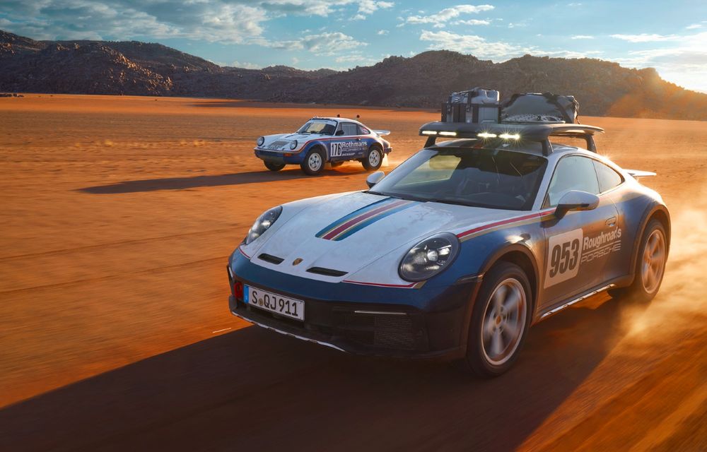 Porsche pregătește revenirea lui 911 Dakar: va avea motor hibrid - Poza 1