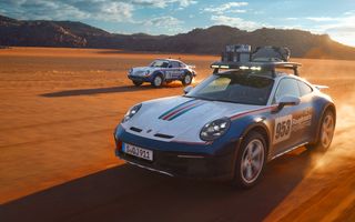 Porsche pregătește revenirea lui 911 Dakar: va avea motor hibrid