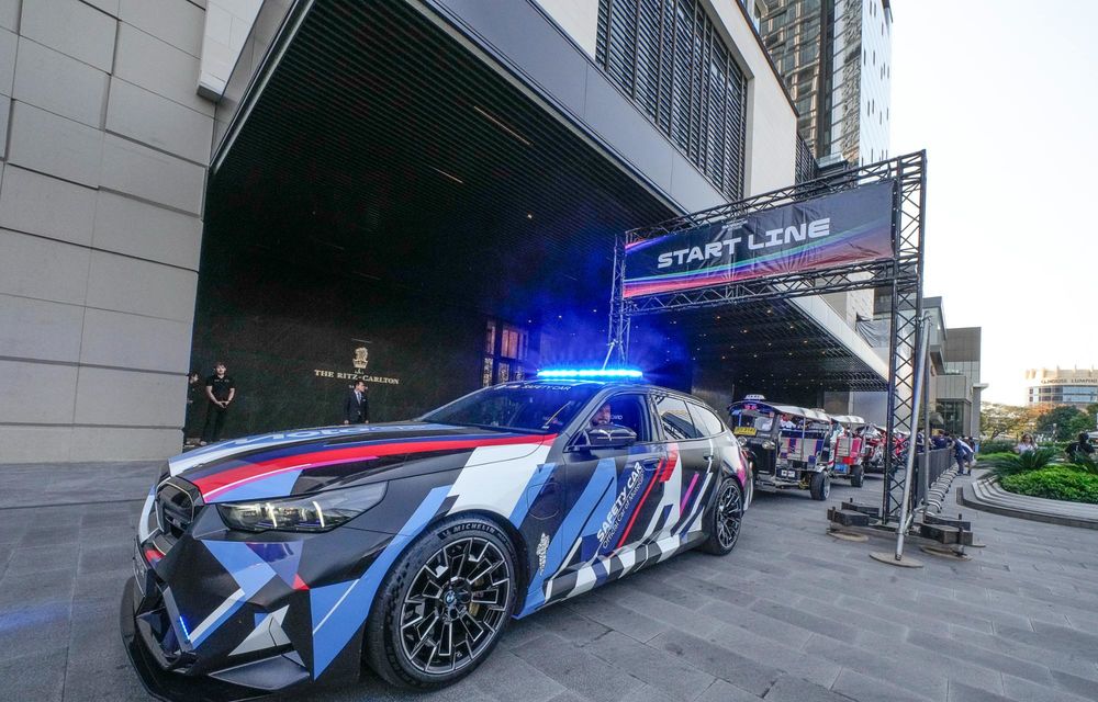 BMW M5 Touring este noul Safety Car în MotoGP - Poza 13