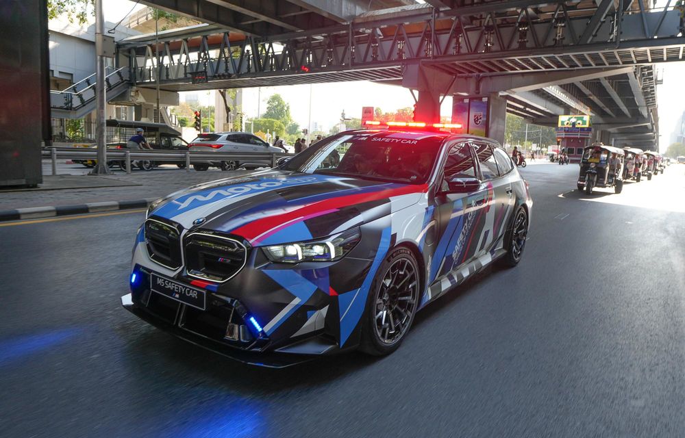 BMW M5 Touring este noul Safety Car în MotoGP - Poza 14