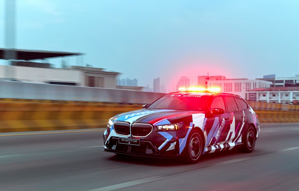 BMW M5 Touring este noul Safety Car în MotoGP - Poza 16