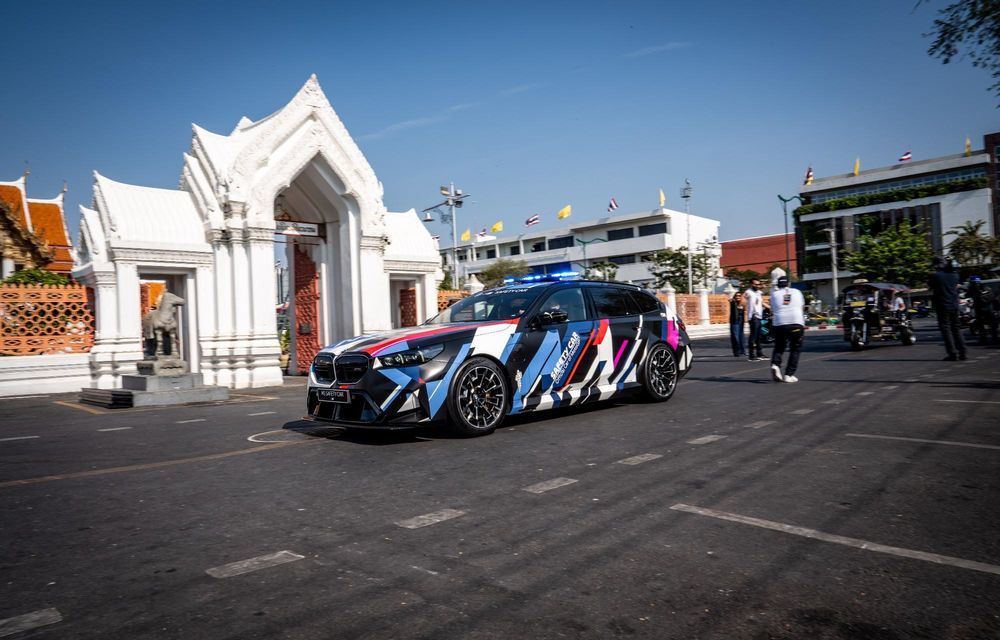 BMW M5 Touring este noul Safety Car în MotoGP - Poza 22