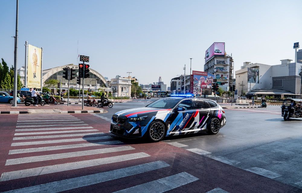 BMW M5 Touring este noul Safety Car în MotoGP - Poza 25