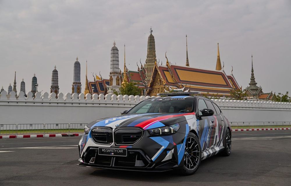 BMW M5 Touring este noul Safety Car în MotoGP - Poza 1