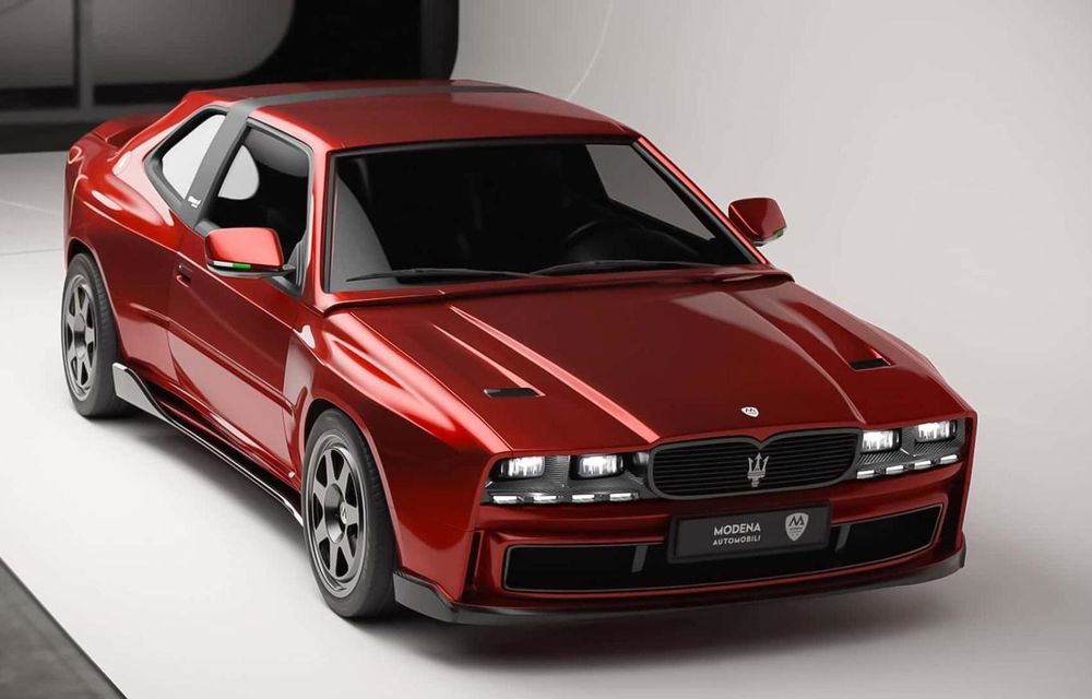 Maserati Shamal renaște sub forma unui restomod: preț de 585.000 euro - Poza 1