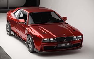 Maserati Shamal renaște sub forma unui restomod: preț de 585.000 euro