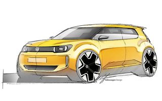 Volkswagen: schițe noi cu conceptul viitorului model electric de 20.000 euro