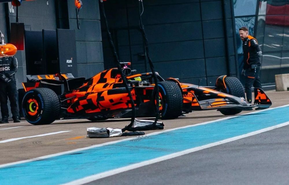 Formula 1: Primele imagini cu noul monopost McLaren pentru sezonul 2025 - Poza 3