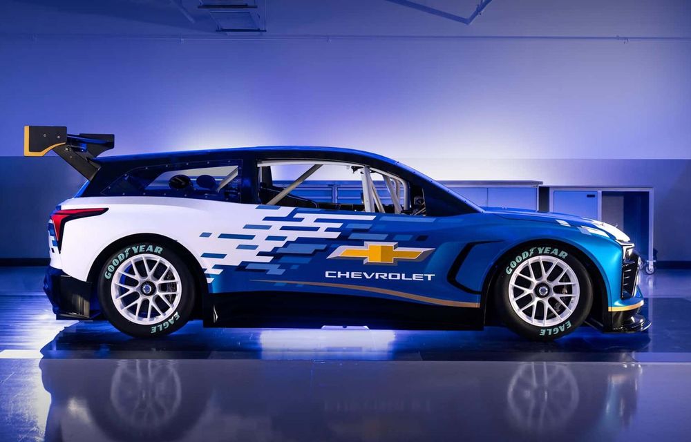 Chevrolet prezintă un prototip electric pentru NASCAR de 1300 CP - Poza 2