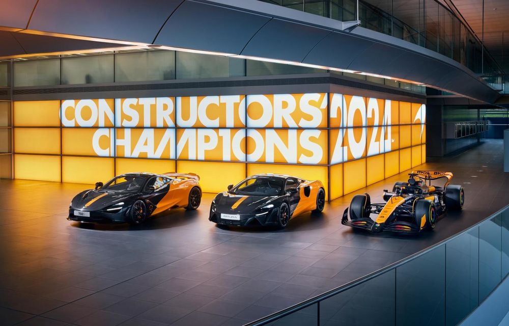 McLaren sărbătorește succesul din Formula 1 cu o ediție specială pentru Artura și 750S - Poza 1