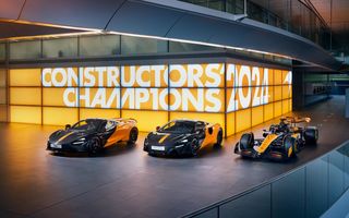 McLaren sărbătorește succesul din Formula 1 cu o ediție specială pentru Artura și 750S