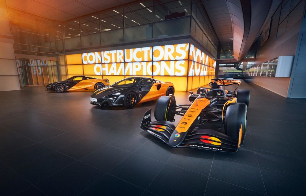 McLaren sărbătorește succesul din Formula 1 cu o ediție specială pentru Artura și 750S - Poza 4