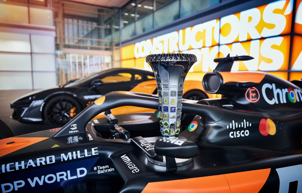 McLaren sărbătorește succesul din Formula 1 cu o ediție specială pentru Artura și 750S - Poza 7