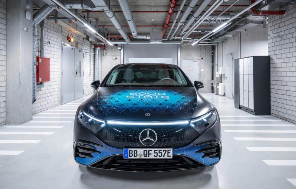 Mercedes-Benz testează o baterie în stare solidă care oferă autonomie de 1000 km - Poza 2