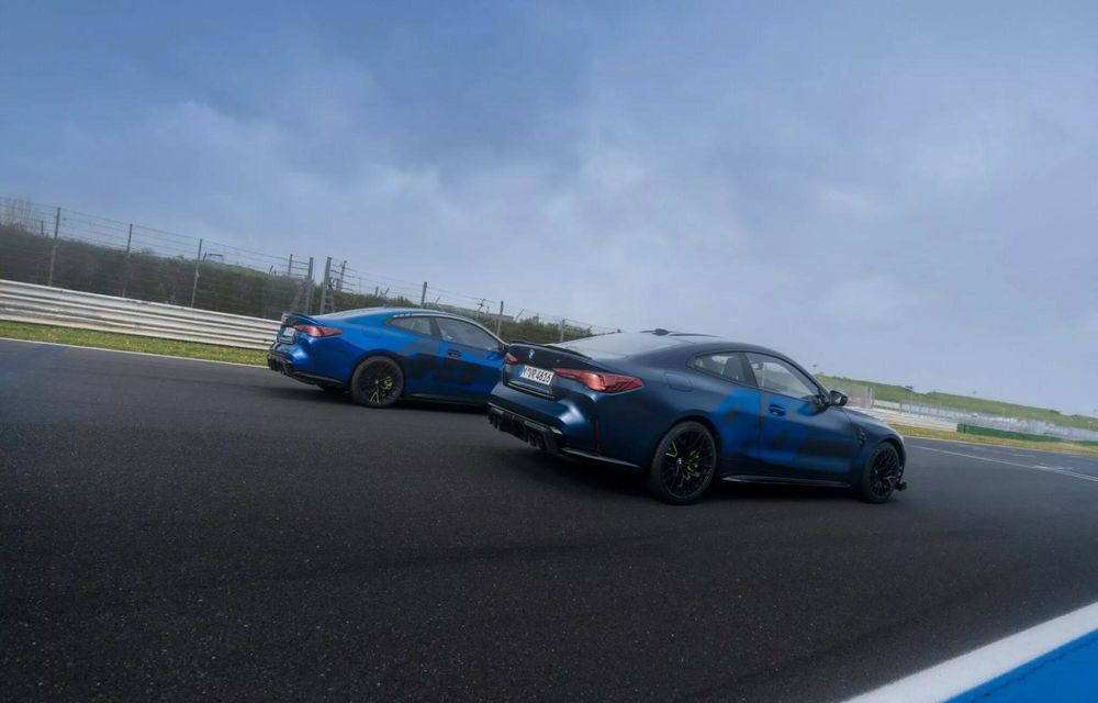 BMW M4 CS Edition VR46: ediție limitată tribut pentru Valentino Rossi - Poza 2