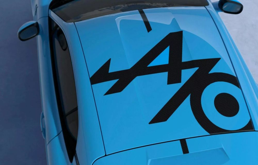 Alpine A110 a primit o ediție specială aniversară de 70 de ani - Poza 3