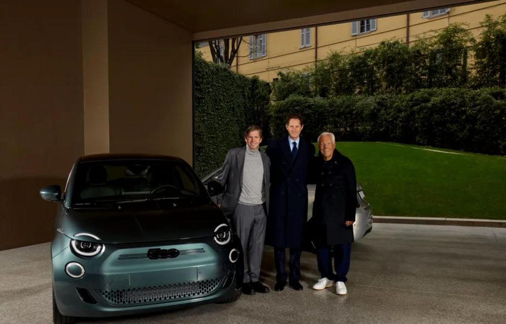 Fiat a livrat primele două exemplare ale ediției speciale Giorgio Armani Collector's Edition - Poza 2