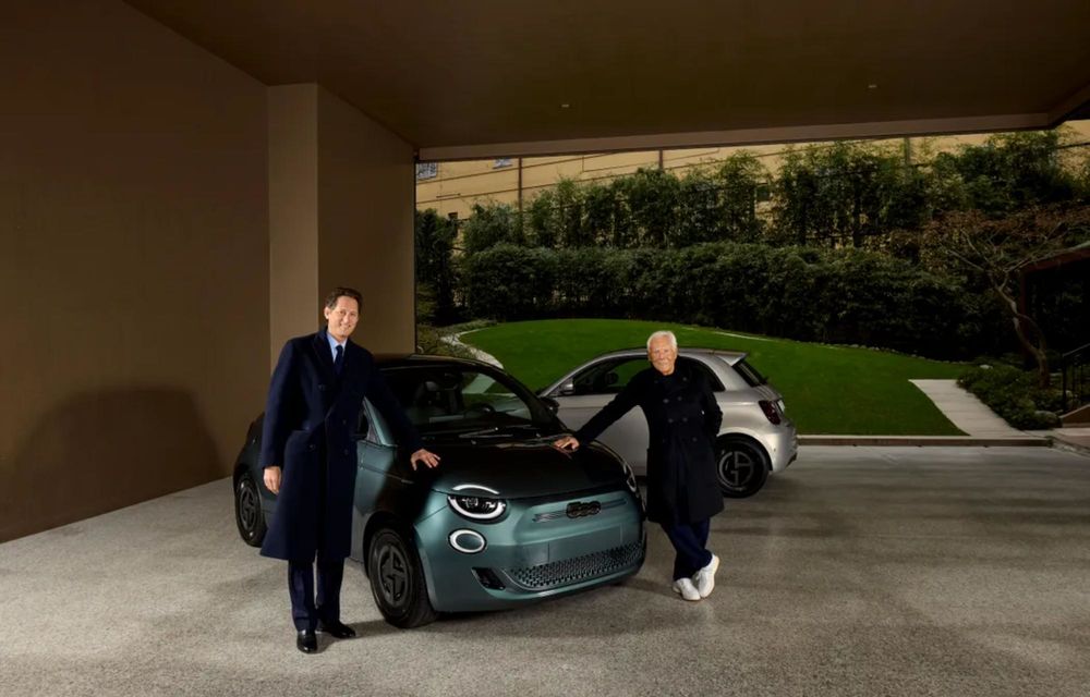 Fiat a livrat primele două exemplare ale ediției speciale Giorgio Armani Collector's Edition - Poza 3