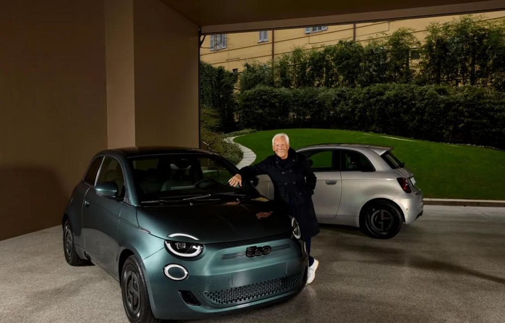 Fiat a livrat primele două exemplare ale ediției speciale Giorgio Armani Collector's Edition - Poza 1