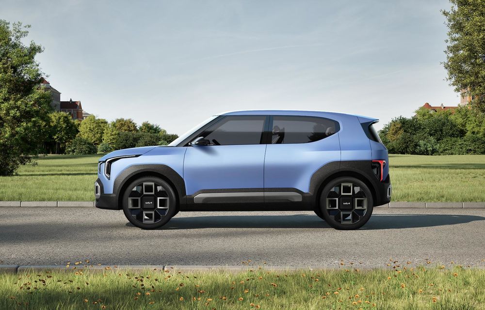 Conceptul Kia EV2 anunță un nou SUV electric de segment B. Debut în 2026 - Poza 3