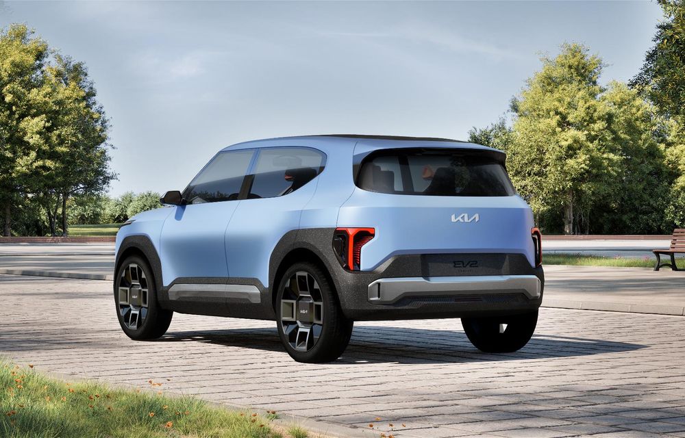 Conceptul Kia EV2 anunță un nou SUV electric de segment B. Debut în 2026 - Poza 4