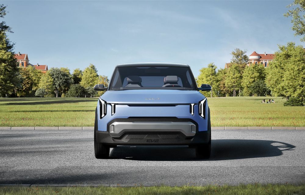 Conceptul Kia EV2 anunță un nou SUV electric de segment B. Debut în 2026 - Poza 2