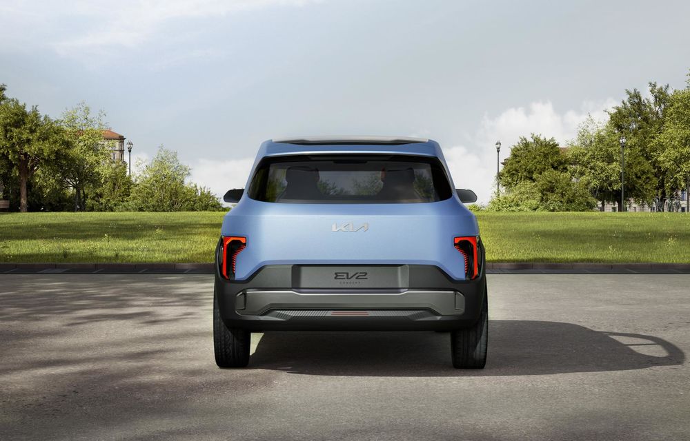 Conceptul Kia EV2 anunță un nou SUV electric de segment B. Debut în 2026 - Poza 6