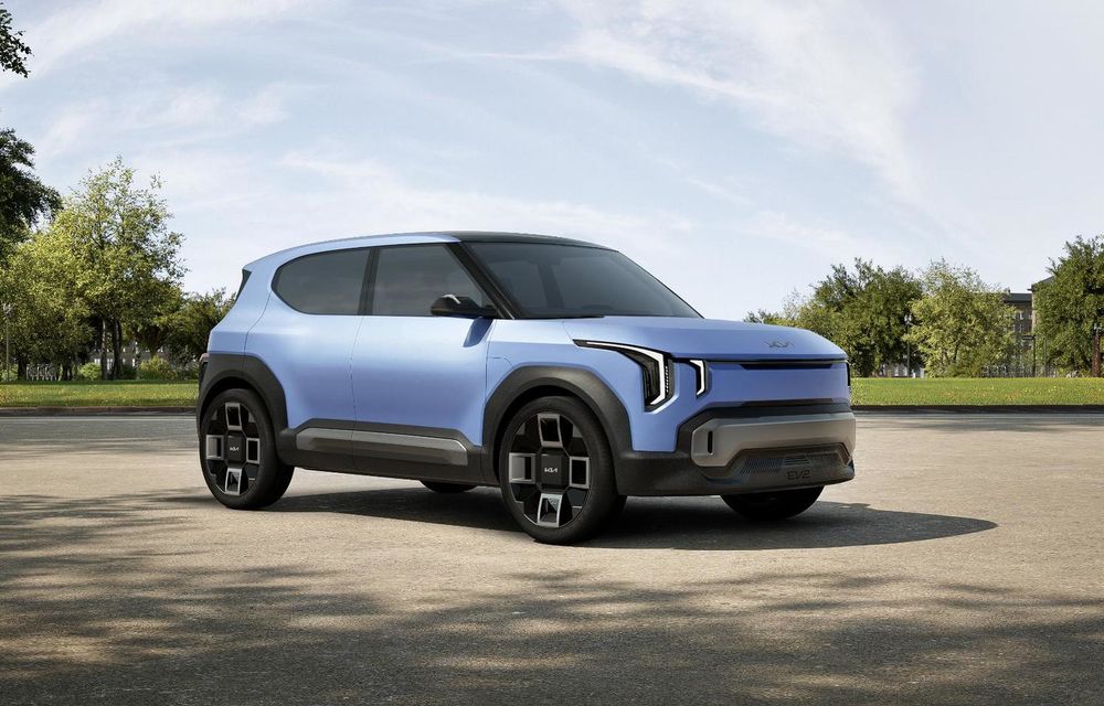 Conceptul Kia EV2 anunță un nou SUV electric de segment B. Debut în 2026 - Poza 1