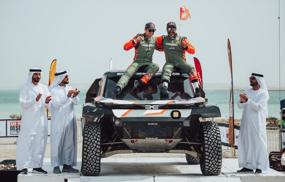 Dacia, victorie în raliul Abu Dhabi Desert Challenge 2025 - Poza 1