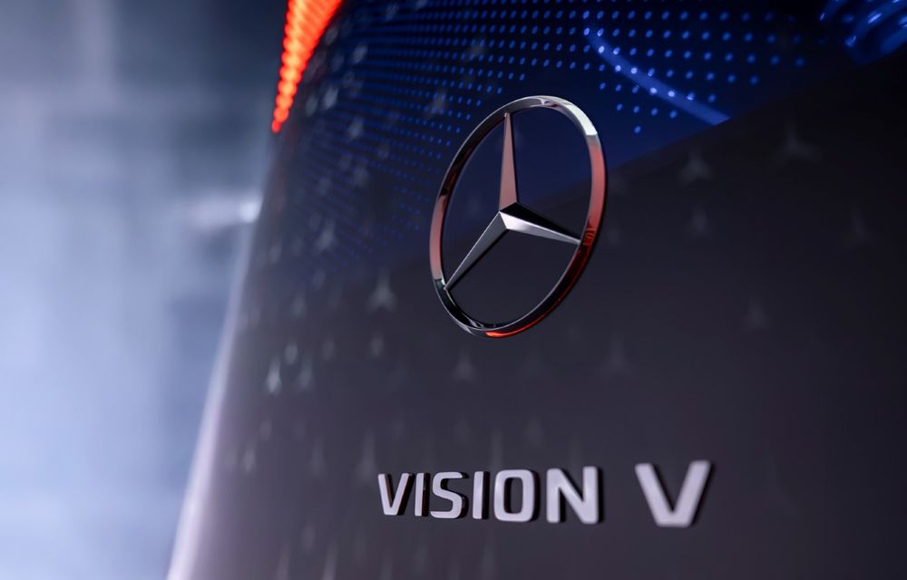 Prima imagine cu viitorul concept Mercedes-Benz Vision V - Poza 1